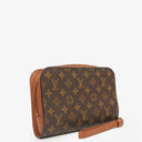 Louis Vuitton Monogram Canvas Orsay Clutch Bag
