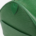 Louis Vuitton Keepall 50 Green EPI Leather Travel Bag