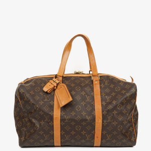 Louis Vuitton Sac Souple 45 Monogram Canvas Travel Bag