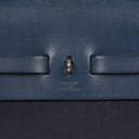 Hermes Herbag Navy Canvas Vache Hunter MM 2 In 1 Bag