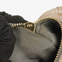 Miu Miu Matelasse Beige Leather Tote Bag
