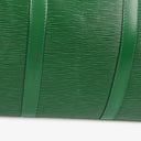 Louis Vuitton Keepall 50 Green EPI Leather Travel Bag