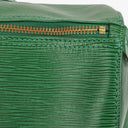 Louis Vuitton Keepall 50 Green EPI Leather Travel Bag