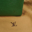 Louis Vuitton Keepall 50 Green EPI Leather Travel Bag