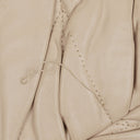 Miu Miu Matelasse Beige Leather Tote Bag