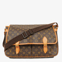 Louis Vuitton Sac Gibeciere GM Monogram Canvas Shoulder Bag