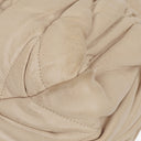 Miu Miu Matelasse Beige Leather Tote Bag