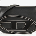 Diesel 1DR Black Leather Shouder Bag