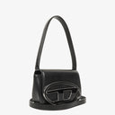 Diesel 1DR Black Leather Shouder Bag
