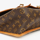 Louis Vuitton Sac Gibeciere GM Monogram Canvas Shoulder Bag