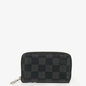 Louis Vuitton Damier Graphite Zippy Coin Purse