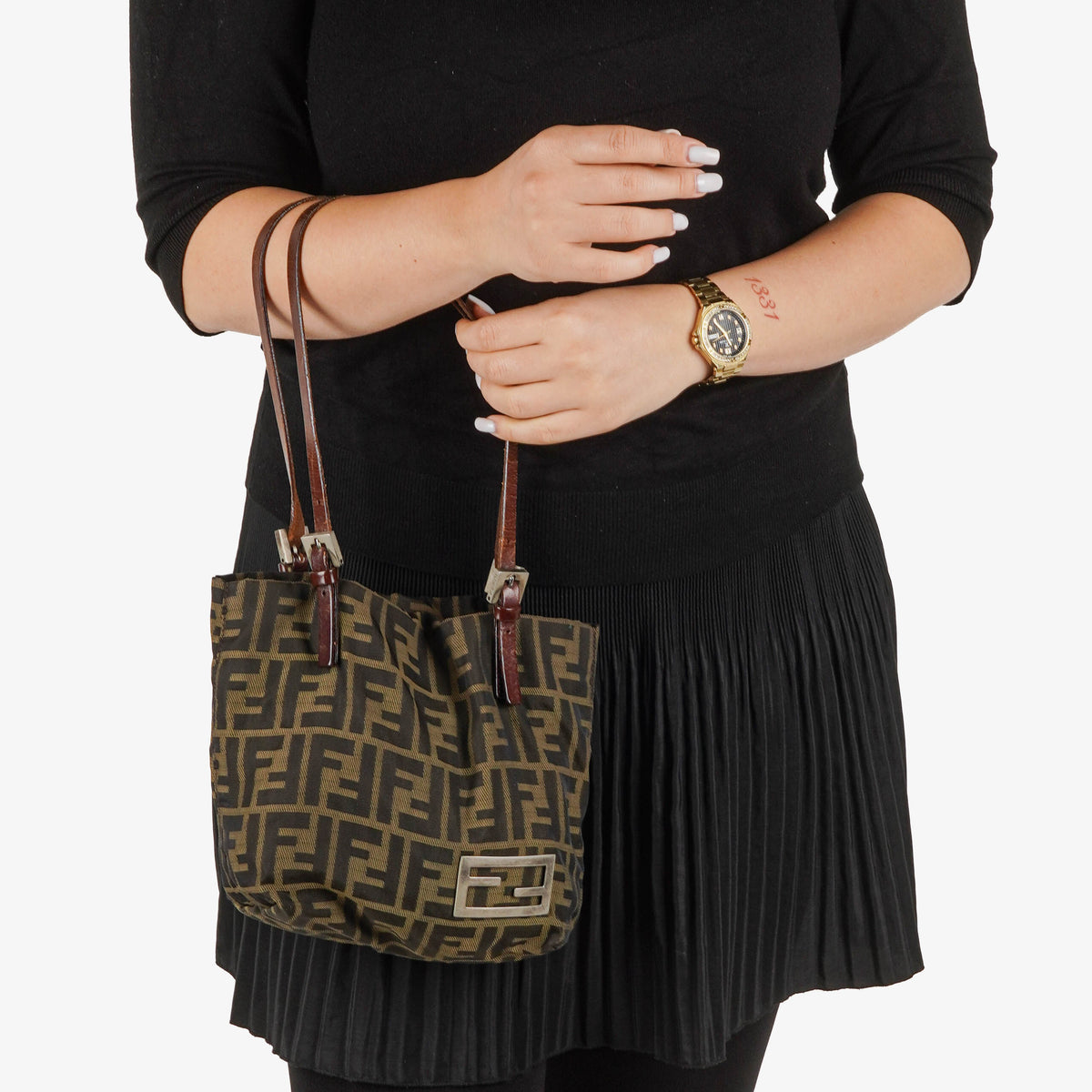 Fendi Zucca Mini Tote Bag