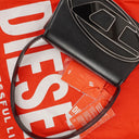Diesel 1DR Black Leather Shouder Bag