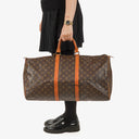 Louis Vuitton Keepall 55 Monogram Canvas Travel Bag