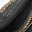 Balenciaga Grey Leather Classic Continental Zip Around Wallet