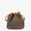 Louis Vuitton Petit Noe Monogram Canvas Shoulder Bag