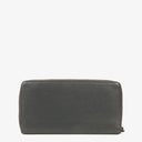 Balenciaga Grey Leather Classic Continental Zip Around Wallet