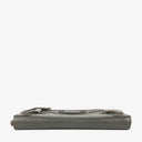 Balenciaga Grey Leather Classic Continental Zip Around Wallet