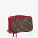 Louis Vuitton Zippy Fuchsia Monogram Canvas Multicartes Wallet
