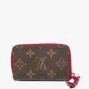 Louis Vuitton Zippy Fuchsia Monogram Canvas Multicartes Wallet