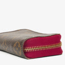 Louis Vuitton Zippy Fuchsia Monogram Canvas Multicartes Wallet