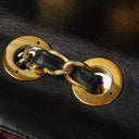 Chanel Maxi CC Classic Single Flap Maxi Logo Bag Black Quilted Lambskin 24K Gold-Plated Hardware