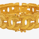 Chanel 96A Coco Mark Gold-Plated Bracelet