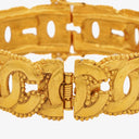 Chanel 96A Coco Mark Gold-Plated Bracelet