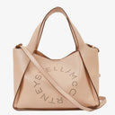Stella McCartney Logo Crossbody Powder Tote Bag