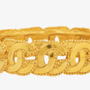 Chanel 96A Coco Mark Gold-Plated Bracelet