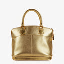 Louis Vuitton Lockit Suhali Gold Leather Bag