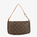 Louis Vuitton Pochette Accessoires Monogram Canvas Clutch Handbag