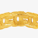 Chanel 96A Coco Mark Gold-Plated Bracelet