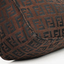 Fendi FF Zucchino Brown Pouch