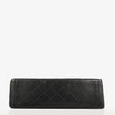 Chanel Maxi CC Classic Single Flap Maxi Logo Bag Black Quilted Lambskin 24K Gold-Plated Hardware