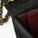 Chanel Classic Full Flap Bag Black Quilted Leather 24K Gold-Plated Hardware