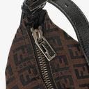 Fendi FF Zucchino Brown Pouch