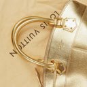 Louis Vuitton Lockit Suhali Gold Leather Bag