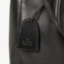Gucci Black Leather Shoulder Bag