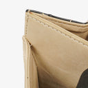 Chanel Vintage Chocolate Bar Square Single Flap Beige Quilted Leather/Patent Leather Chain Shoulder Bag