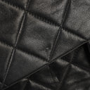 Chanel Maxi CC Classic Single Flap Maxi Logo Bag Black Quilted Lambskin 24K Gold-Plated Hardware