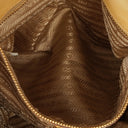 Prada Vitello Shoppin Sabbia Bag