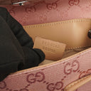 Gucci Pink GG Canvas Monogram Backpack