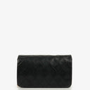 Chanel Classic Full Flap Bag Black Quilted Leather 24K Gold-Plated Hardware