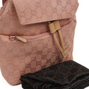 Gucci Pink GG Canvas Monogram Backpack