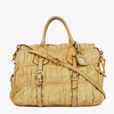 Prada Vitello Shoppin Sabbia Bag