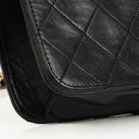 Chanel Classic Full Flap Bag Black Quilted Leather 24K Gold-Plated Hardware