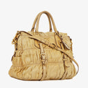 Prada Vitello Shoppin Sabbia Bag