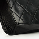 Chanel Classic Full Flap Bag Black Quilted Leather 24K Gold-Plated Hardware