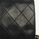 Chanel Classic Full Flap Bag Black Quilted Leather 24K Gold-Plated Hardware